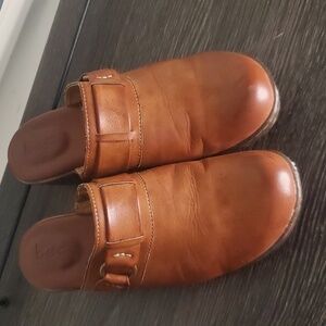 B.O.C. Women’s Polly Mules Clogs Shoes Tan Size 10